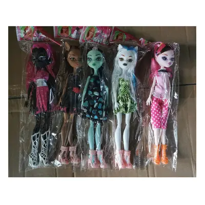 5PCS Kids Body Girls Monster Doll Elf Move Joints Toys UK