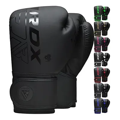 RDX Boxing Gloves, Pro Training Sparring, Maya Hide Leather, Muay Thai MMA Kickboxing, Men Women