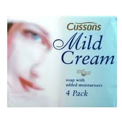 Cussons mild cream soap 4x 90g Triple pack (12 bars in total)