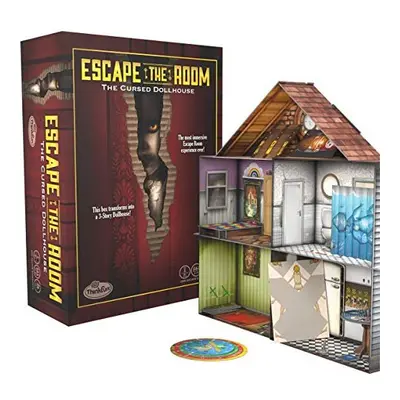 Think Fun Escape The Room The Cursed Dollhouse an Escape Room Experience in a Box for Ages and U