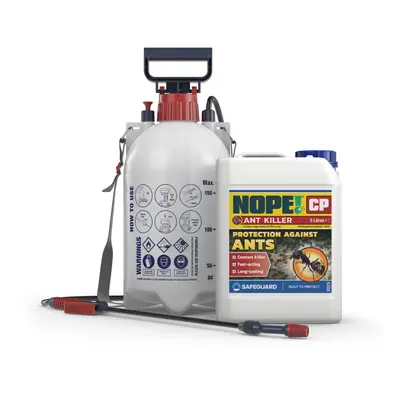 (5L & Sprayer) NOPE CP Ant Killer Spray Effective Ant Control - Fast-Acting, Long-Lasting for In