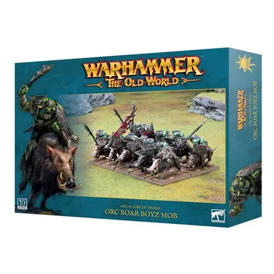 Games Workshop Warhammer The Old World Orc & Goblins: Orc Boar Boyz Mob