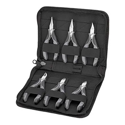 KNIPEX Case for Electronics Pliers with tools for work on electronic components 20