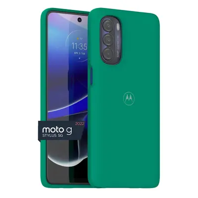 Motorola Moto G Stylus 5G Protective Case- Emerald Green Precision fit Stylish Shock Absorbing P