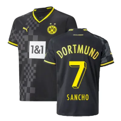 (SB) Borussia Dortmund Away Shirt (Kids) (SANCHO 7)