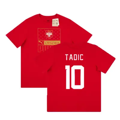 (M) Serbia Ftbl Core Tee (Red) (TADIC 10)