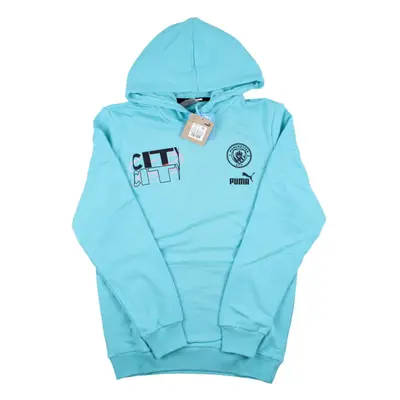 (XXL) Man City FtblCore Graphic Hoody (Hero Blue)