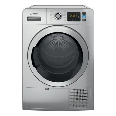 Indesit Push&Go YTM1192SSXUK 9Kg Heat Pump Tumble Dryer - Silver - A++ Rated