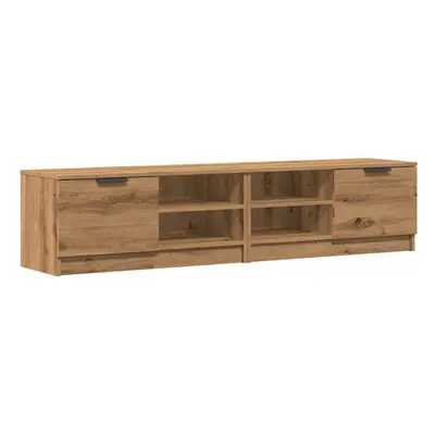 (artisan oak) vidaXL 1/2x TV Cabinet Engineered Wood Media Unit HiFi Cabinet Multi Colours