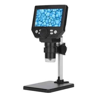 Portable Digital Microscope 4.3" Electronic HD Video Microscopes 1-1000X HD 8MP Borescope Magnif