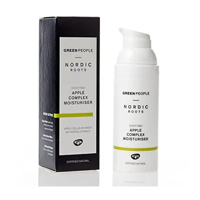 Nordic Roots Apple Complex Moisturiser 50ml | Natural Scandi Face Cream | Unscented, Calming Fac