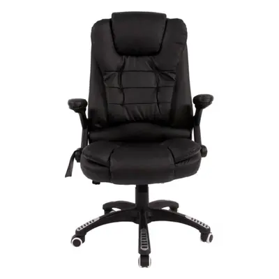 Office Deluxe Reclining Comfort Luxury Leather Executive Point Massage Chair