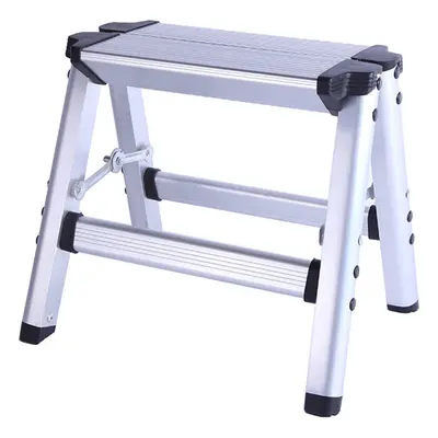 150KG Maximum Load Step Stool Folding Ladder Anti Slip Safety Aluminium P