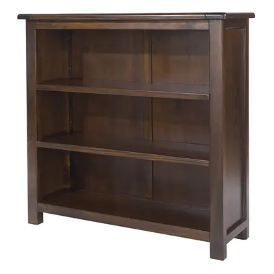 Core Boston Elegant Dark Pine Low Bookcase