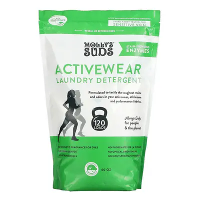 Molly's Suds, Activewear Laundry Detergent, oz