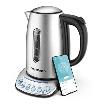 Smart Kettle by WEEKETT - App Remote Control, Compatible with Alexa, Google Home and Siri | Digi