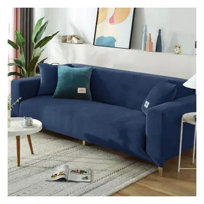 (as the picture, seater190-230cm) /2 /3 /4 Seater Velvet Sofa Cover Stretch Non Slip Sofa Slipco