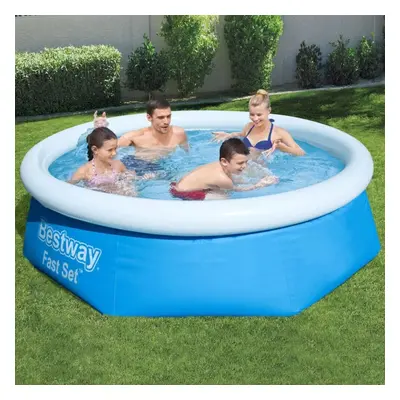 Bestway Fast Set Inflatable Swimming Pool Round Outdoor Above Ground Pool Spa