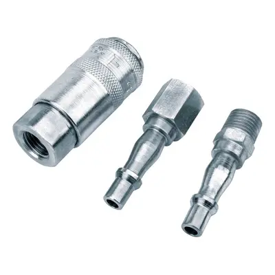 1/4"" PCL BSP Air Line Coupling Set (3 Piece)