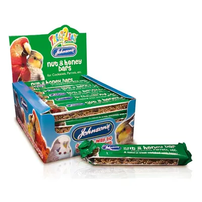 Jvp Treat2eat Cockatiel/parrot Nut & Honey Bar 50g (Pack of 24)