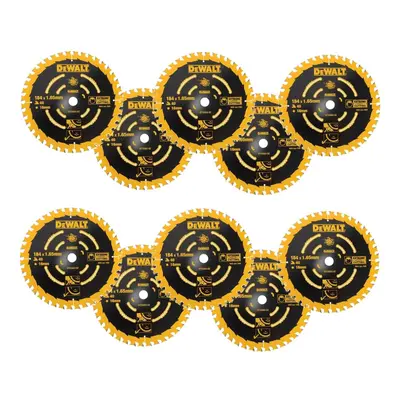 10 x Dewalt DT10303 Circular Saw Blades x x 40T Extreme Framing DWE560