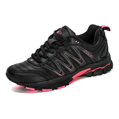 (black,pink, 35) Bona New Hot Style Women Running Shoes Lace Up Sport Shoes Outdoor Jogging Walk