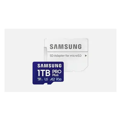 SAMSUNG MEMORY CARD MICRO SD PRO PLUS WITH ADAPTER 180MB/S 1TB