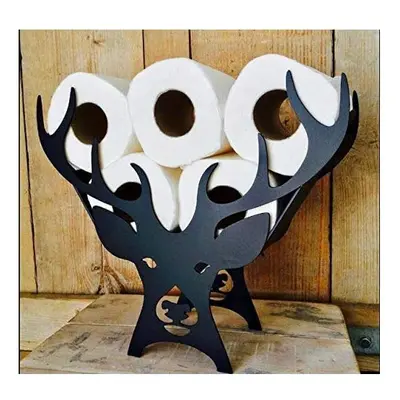 Novelty Deer Toilet Roll Holder Stag Animal Bathroom Accessories