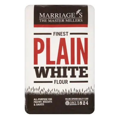 Marriages Finest Plain White Flour - 5x1.5kg