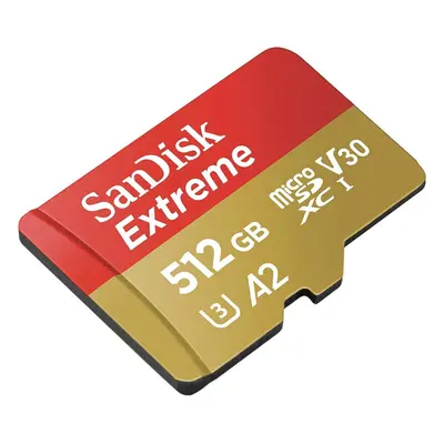 Sandisk microSDXC Extreme (Gaming) (512GB, SDSQXAV-512G-GN6XN)