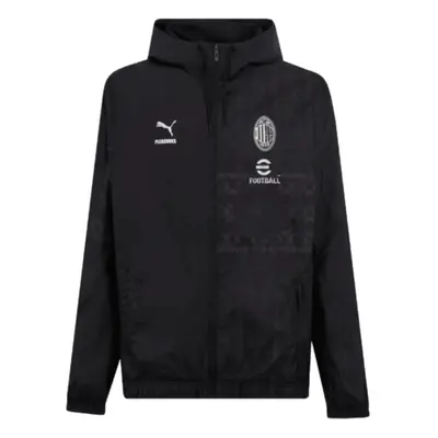 (3XL) AC Milan x PLEASURES Prematch Jacket (Black)