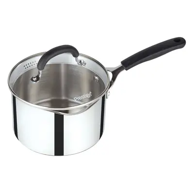 Prestige Made to Last Saucepan with Double Sided Straining Lids - cm / 1.9