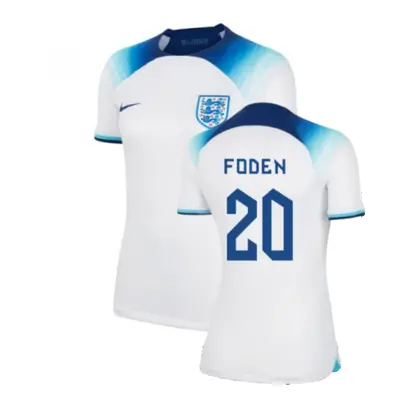 (XL) England Home Shirt (Ladies) (Foden 20)