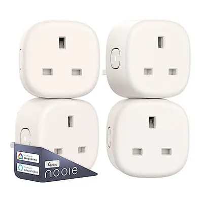 Smart Plug, Nooie 13A WiFi Smart Plug with Alexa and Google Home, Alexa Smart Plug with Voice Co