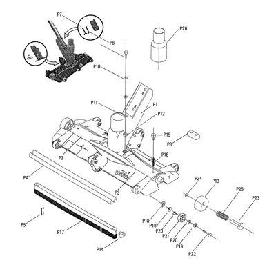 Certikin Complete Small Wheel Set (8 Wheels & Axles) (SPF-EC)