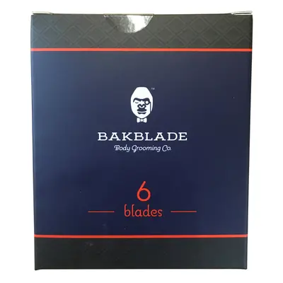 BaKblade 2.0 - Back Hair & Body Shaver Refill Replacement Cartridges. Extra-Wide Wet or Dry Disp