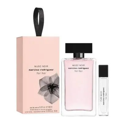 Narciso Rodriguez Musc Noir Pcs Gift Set For Women: 3.4 Eau De Parfum Spray + 0.34 Eau De Parfum