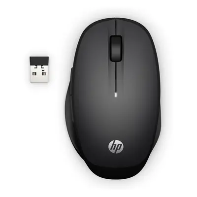 HP Dual Mode - Mouse - wireless - Bluetooth, 2.4 GHz - USB wireless receiver - black - for HP 21