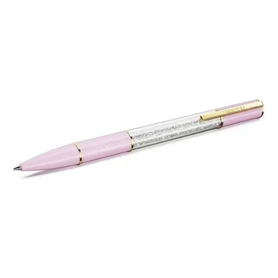 Crystalline Lustre Gold-tone Plated Pink Pen