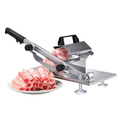 Manual Frozen Meat Slicer, Upgraded Stainless Steel Meat Cutter Beef Mutton Roll for Hot Pot KBB