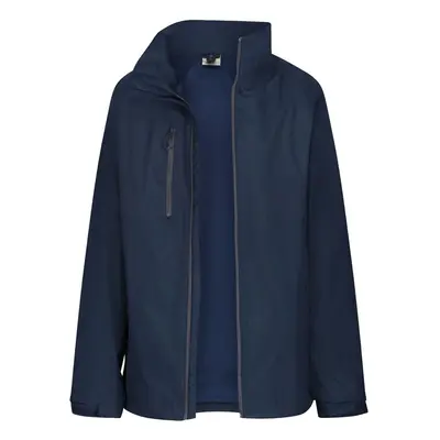 (XXL, Navy) Regatta Mens Honestly Made in Waterproof Jacket