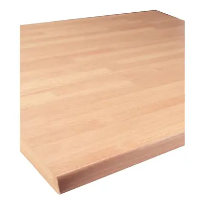 (1000 x 600mm, No Cut) Block Beech Laminate Kitchen Worktop 30mm