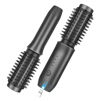 7000Mah USB Rechargeable Curling Wand Brush with Negative Ion