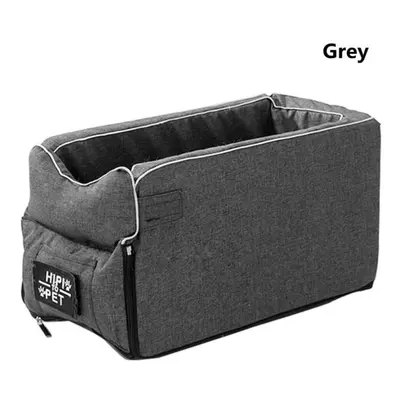 (grey) Car Central Control Pet Kennel, New Car Small Dog Kennel, Universal Car Mat For Cats And 