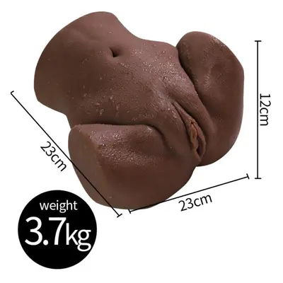 (style 2) Black Skin Big Ass Realistic Anal Vagina Love Doll Lifelike Sex Doll For Men