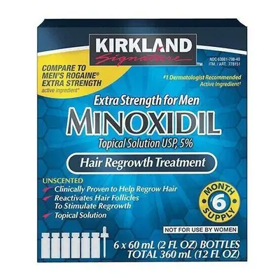 6 Months Kirkland Liquid for hair treatment by Kirkland Signature