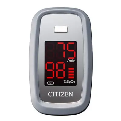 Pulse Oximeter by Citizen Healthcare Systems - Large Easy Read Display, Finger Clip, Pulse Rate 