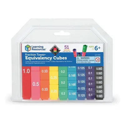 Learning Resources (UK Direct Account) LER2509 Learning Resources Fraction Tower Equivalency Cub