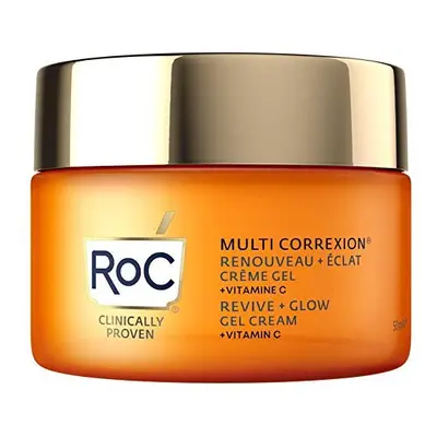 RoC - Multi Correxion Revive + Glow Vitamin C Gel Cream - Anti Wrinkle and Aging - Firming Moist