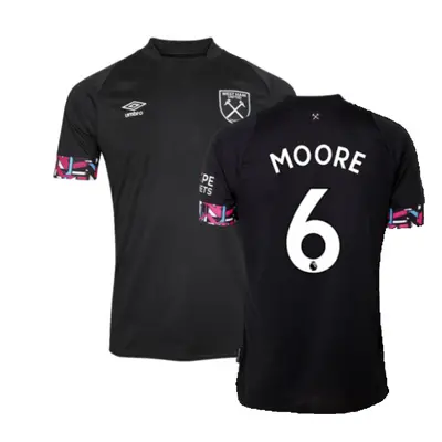 (LB) West Ham Away Shirt (Kids) (MOORE 6)